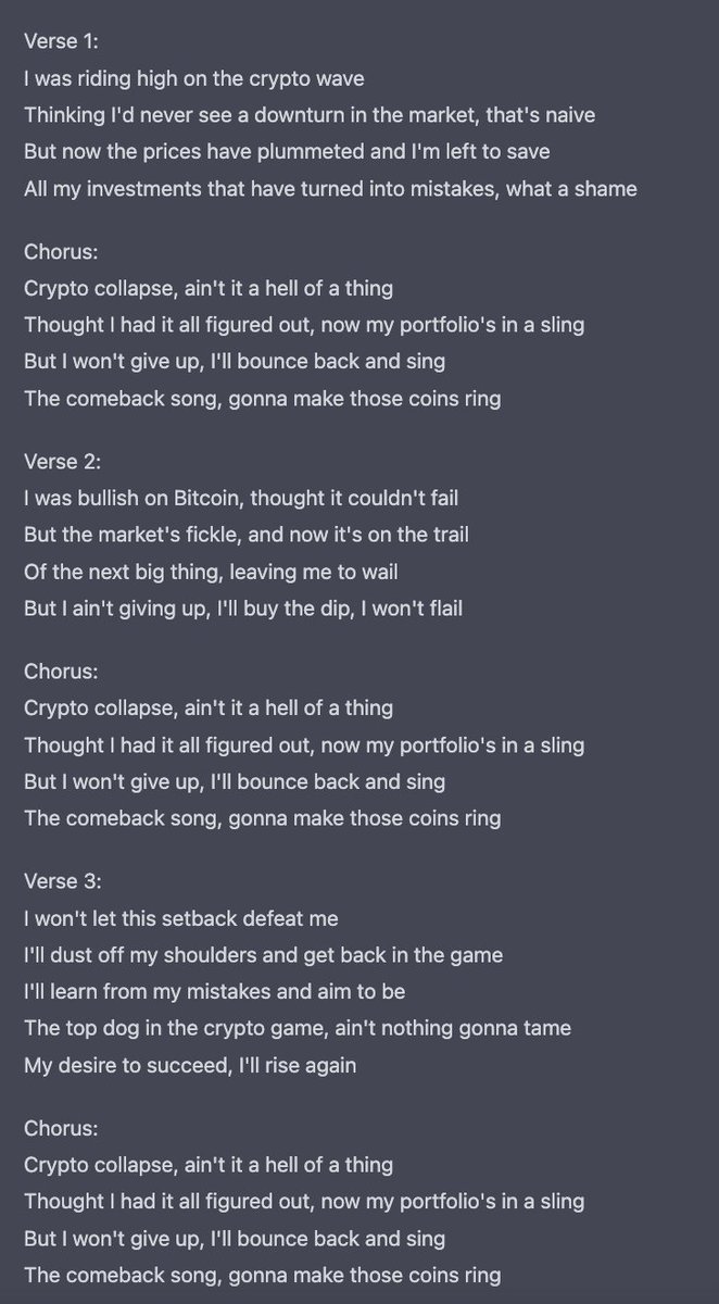 Write rap lyrics inspired by eminem about the collapse in cryptocurrency  prices