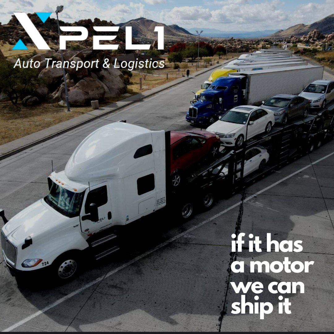 We've said it before and we'll say it again, 

"Auto transport doesn't have to be complicated." 

XPEL1, if it has a motor, we can ship it.

Xpel1.com