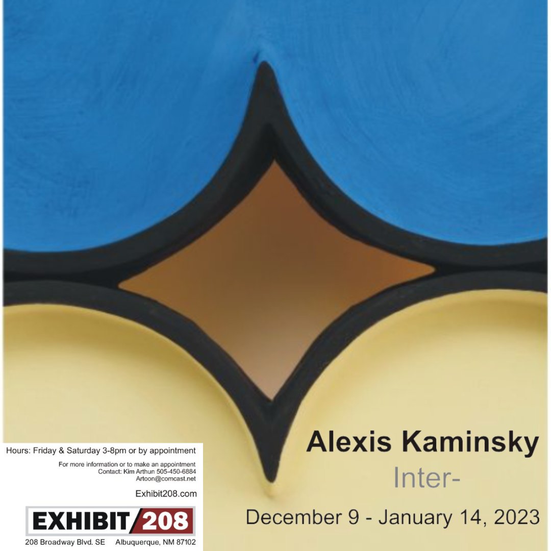 This is one of the final weekends to see Alex Kaminsky's art exhibit "Inter-" which is featured at Exhibit/208 right next door to #ThirstyEye Brewing. The exhibit will conclude Saturday, January 14 so don't miss your chance to see this incredible work!