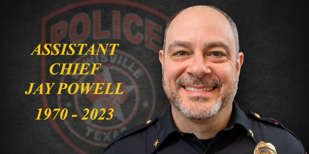 Lewisville Assistant Chief Police Officer Jay Powell, passed away early this morning (January 6) from a cardiac event.
 
Funeral arrangements are pending. More information will be posted on City of Lewisville website. 
loom.ly/QPXXY4g