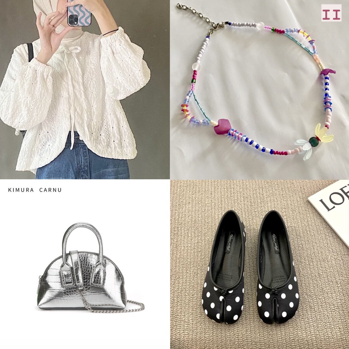 avidsrecom's tweet photo. 𝐖𝐡𝐢𝐭𝐞 𝐎𝐮𝐭𝐟𝐢𝐭 for look 2 👀

1.Baju     : https://t.co/T527rJh2SJ
2.Tas       : https://t.co/7UdLEUE0jy
3.Kalung : https://t.co/tnZTIUbUtQ
4.Sepatu : https://t.co/fZ1vYqCTtd https://t.co/sijJh05ERp