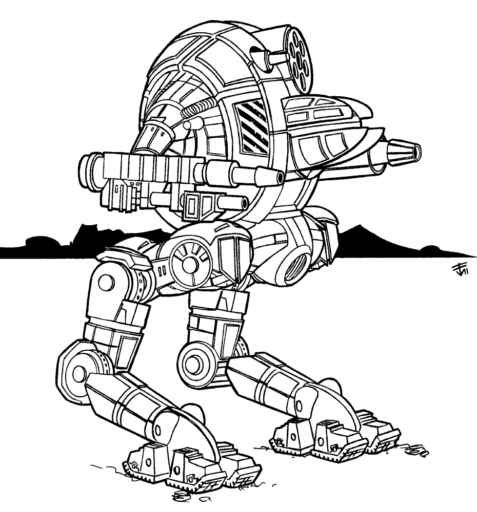 daily_mecha's tweet photo. Model: Uziel
Debut: Technical Readout: 3067 (#BattleTech)
Year: 2002
Designers: Doug Chaffee, Matthew Plog, and Franz Vohwinkel https://t.co/50CVXs8IVa