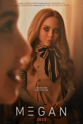 mtrprods's tweet image. #M3GAN She's part #Hal9000, #Chucky &amp;amp; #Terminator &amp;amp; almost certainly a new icon in #horrorcinema. 💯 % killer time at the movies. 
Funnier &amp;amp; weirder than I expected, both sinister &amp;amp; silly at times. A tight thriller that could have been way more bonkers shooting for an "R" rating