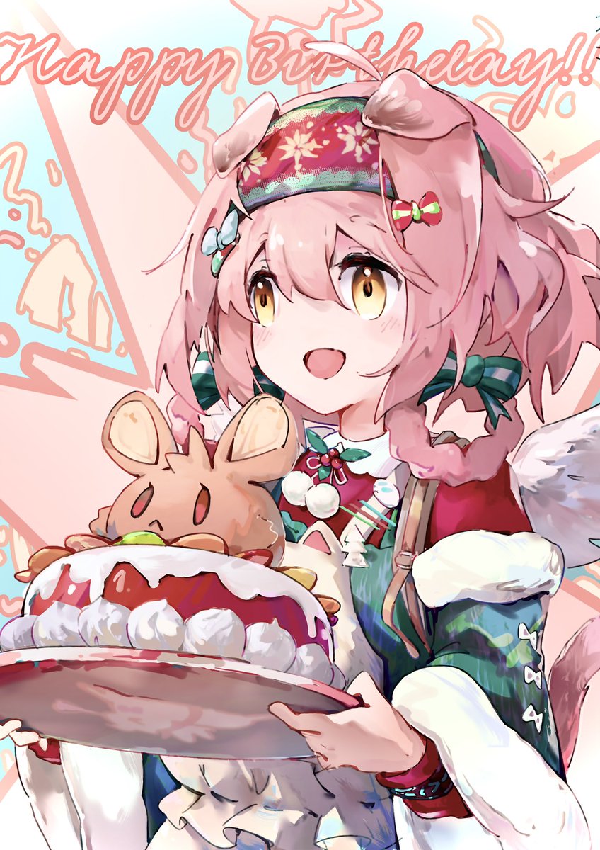 3mawei's tweet image. Happy birthday!!!🎂🎊🎉🎁🎈 
#Arknights #明日方舟 #Goldenglow