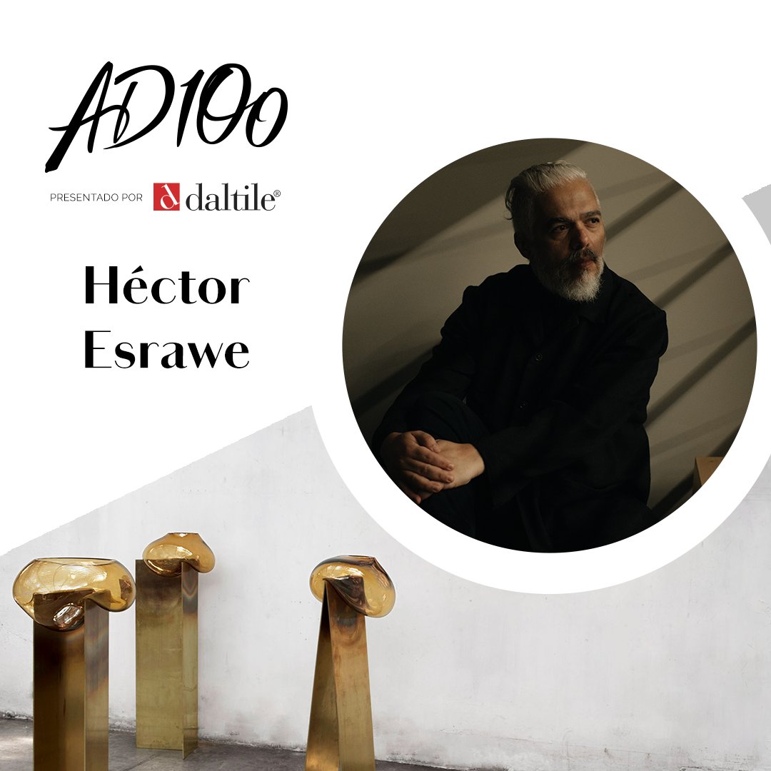 #AD100 La mentalidad inquieta de Héctor Esrawe y su visión interdisciplinaria del diseño le han conseguido un éxito internacional que, a su vez, lo han consolidado como una de las mentes más brillantes del diseño mexicano. 

Conocer más aquí: bit.ly/3IvPvBp