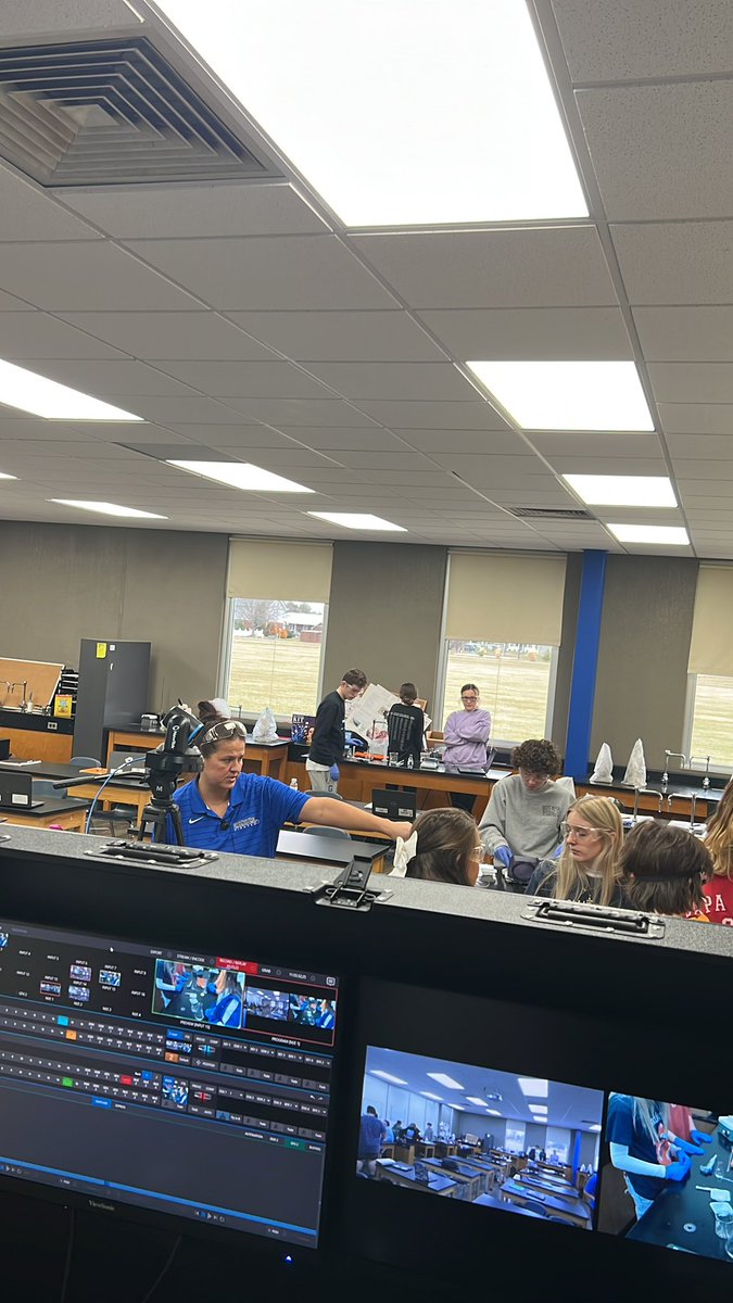 Getting some in class work with <a href="/GCHSscienceKP/">Katrina Peters</a> <a href="/GCHSPirates/">Greensburg Comm HS</a>