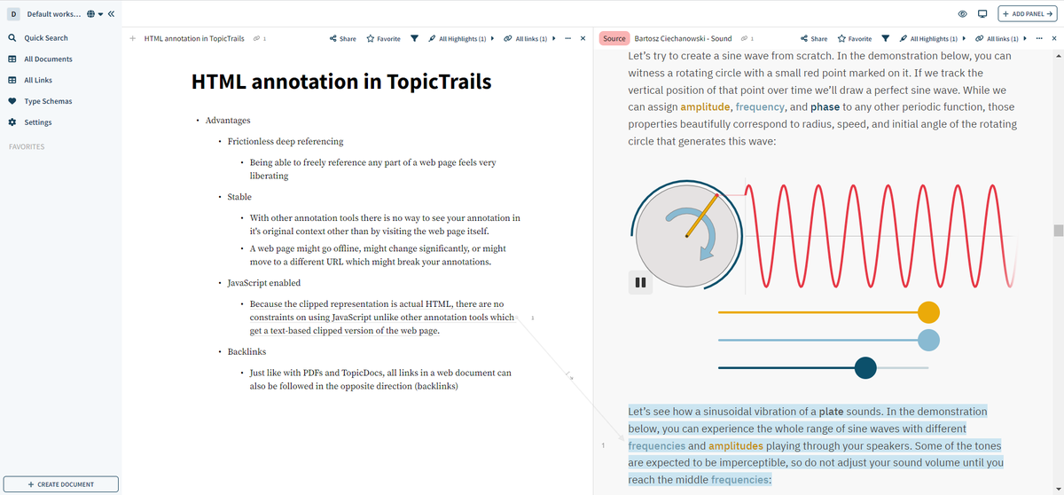 TopicTrails tweet picture