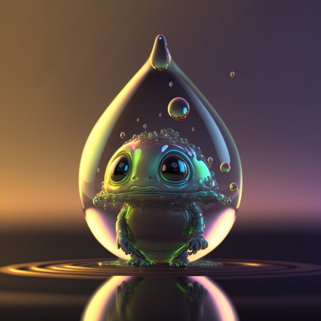 braindumpAI's tweet image. Life inside a water droplet #1

🔽
Imagine you‘re a baby creature and you‘d have to live inside of a water droplet. Scary - but always stay hydrated 😜

#midjourney #aiart #ai #aiartcommunity #midjourneyart #midjourneyai #alien #waterdrop #droplet #babyalien #imagine