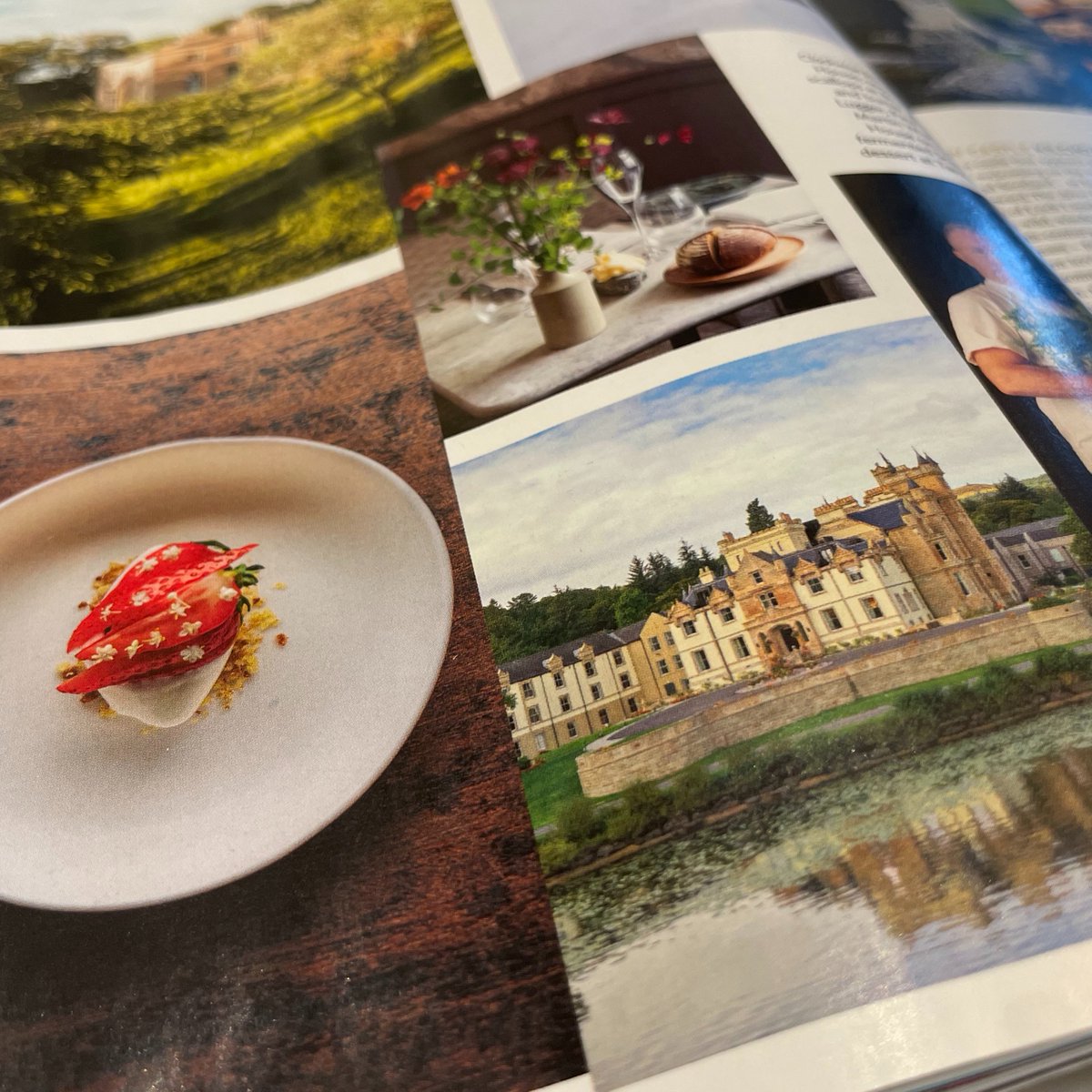 We're delighted that Tamburinni & Wishart feature in the January issue of Conde Nast Traveller. 'The three-course lunchtime tasting menu is exemplary; carmelised scallops, a whimsical but irresistible onion tarte tatin' Experience the exquisite cuisine: bit.ly/2YTEaXf