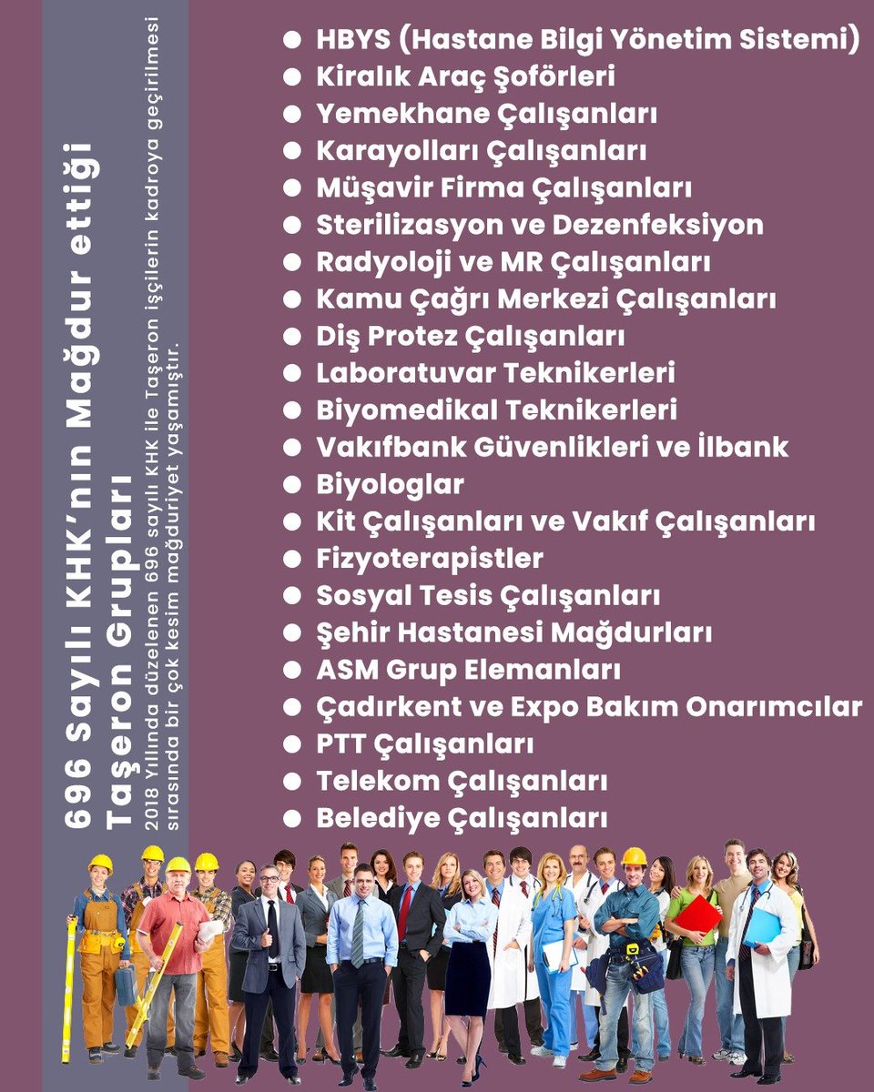 Kamuda çalışan mağdur taşeronlar olarak haklı kadromuzu istiyoruz <a href="/RTErdogan/">Recep Tayyip Erdoğan</a> <a href="/vedatbilgn/">Vedat Bilgin</a> <a href="/drfahrettinkoca/">Dr. Fahrettin Koca</a> <a href="/akbasogluemin/">Av. M.Emin AKBAŞOĞLU 🇹🇷</a> <a href="/MHP_Bilgi/">MHP</a> <a href="/Akparti/">AK Parti</a> <a href="/DrRecepAkdag/">Recep Akdağ</a> <a href="/BY/">Binali Yıldırım</a> #TaşeronMeclise