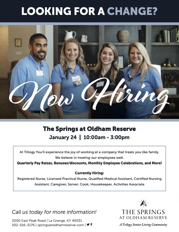 OldhamReserveSL's tweet photo. We're Hiring! 

Looking to start your career? We have the best place for you to look! Give us a call today or attend our hiring event on January 24th! https://t.co/HletGKH1Li