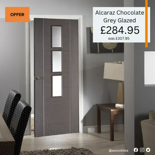 Did you know our Winter Deals are still on in January? Get up to 50% off RRP on a range of flooring and doors. Including this Alcaraz Chocolate Grey Glazed Internal Door. 

#doorsofinstagram #doorstagram #woodendecor #woodendoors #northeasthomes #homeinspo #interiordesign