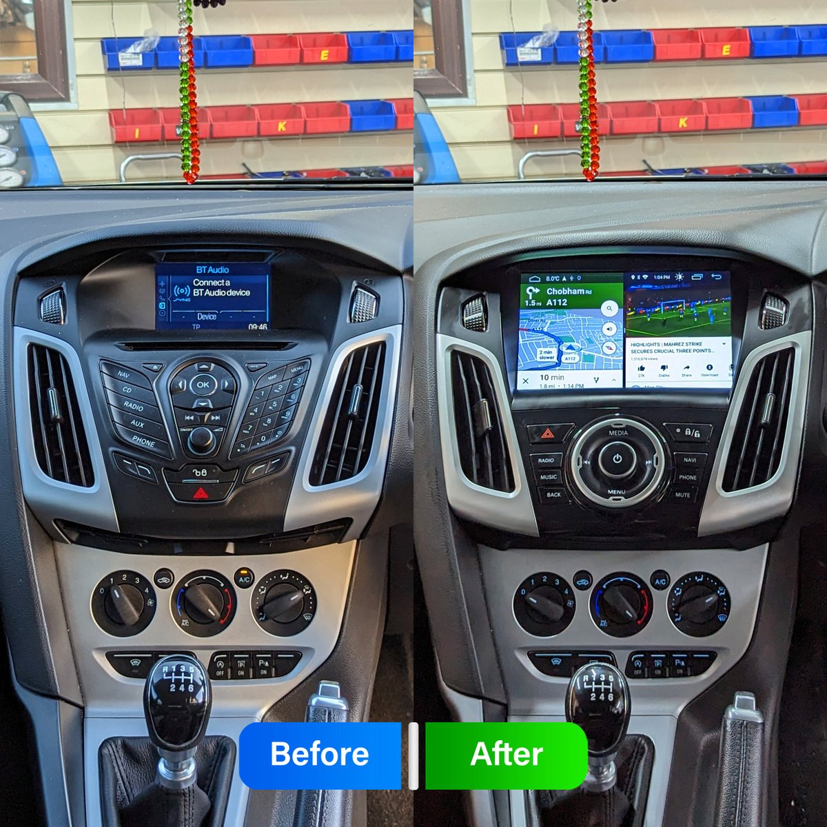 InCarMusic1's tweet photo. ✅ Ford Focus (Mk3) Stereo Upgrade
▪️ 9" Android System
▪️ CarPlay and Android Auto
▪️ Wi-Fi, USB, AUX, BT, DAB Radio
▪️ Steering Wheel Control Buttons
▪️ Reverse Parking Camera & Sensors
🌐 https://t.co/3AopU5pHSs
#fordfocus #focusmk3 https://t.co/ih3JGoxRhh