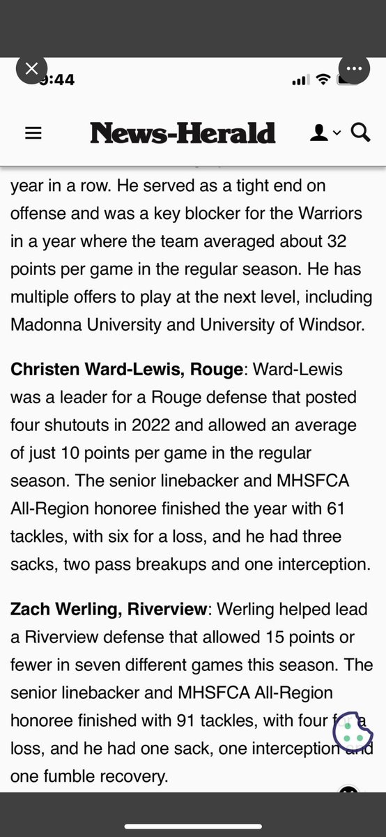 Christen Ward-Lewis tweet media