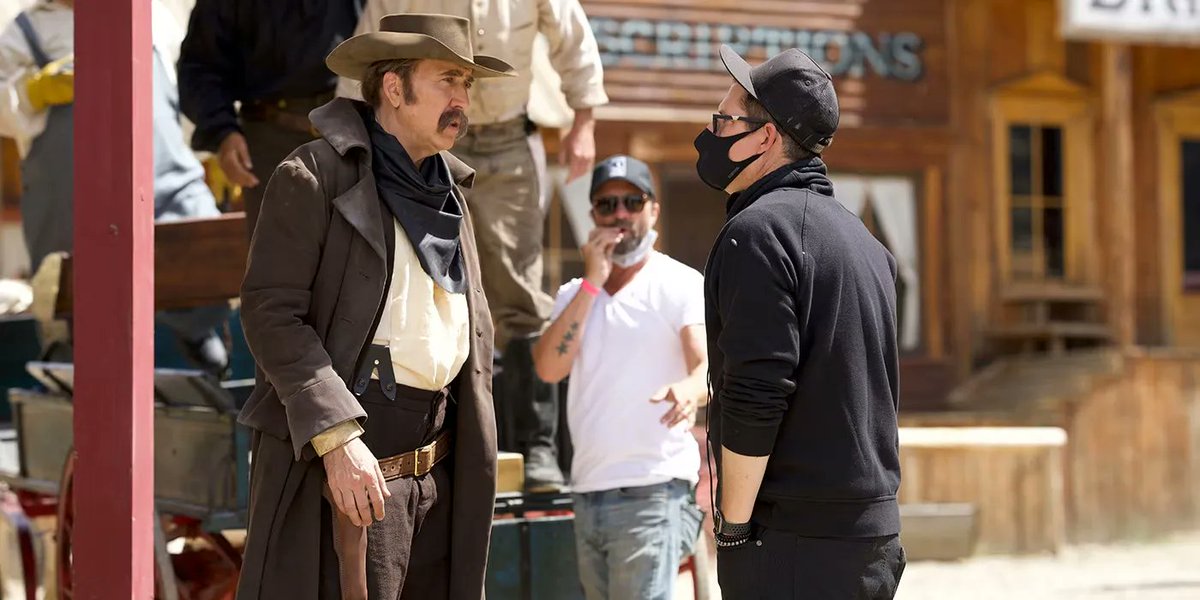 We chat with #TheOldWay director Brett Donowho about the Nicolas Cage-led Western, his love of the genre, and the challenge of casting child actors:  buff.ly/3WYl5vD