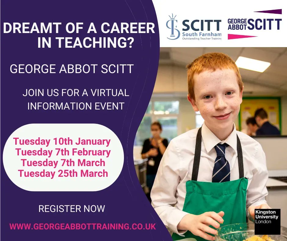 #traintoteachsurrey tweet media