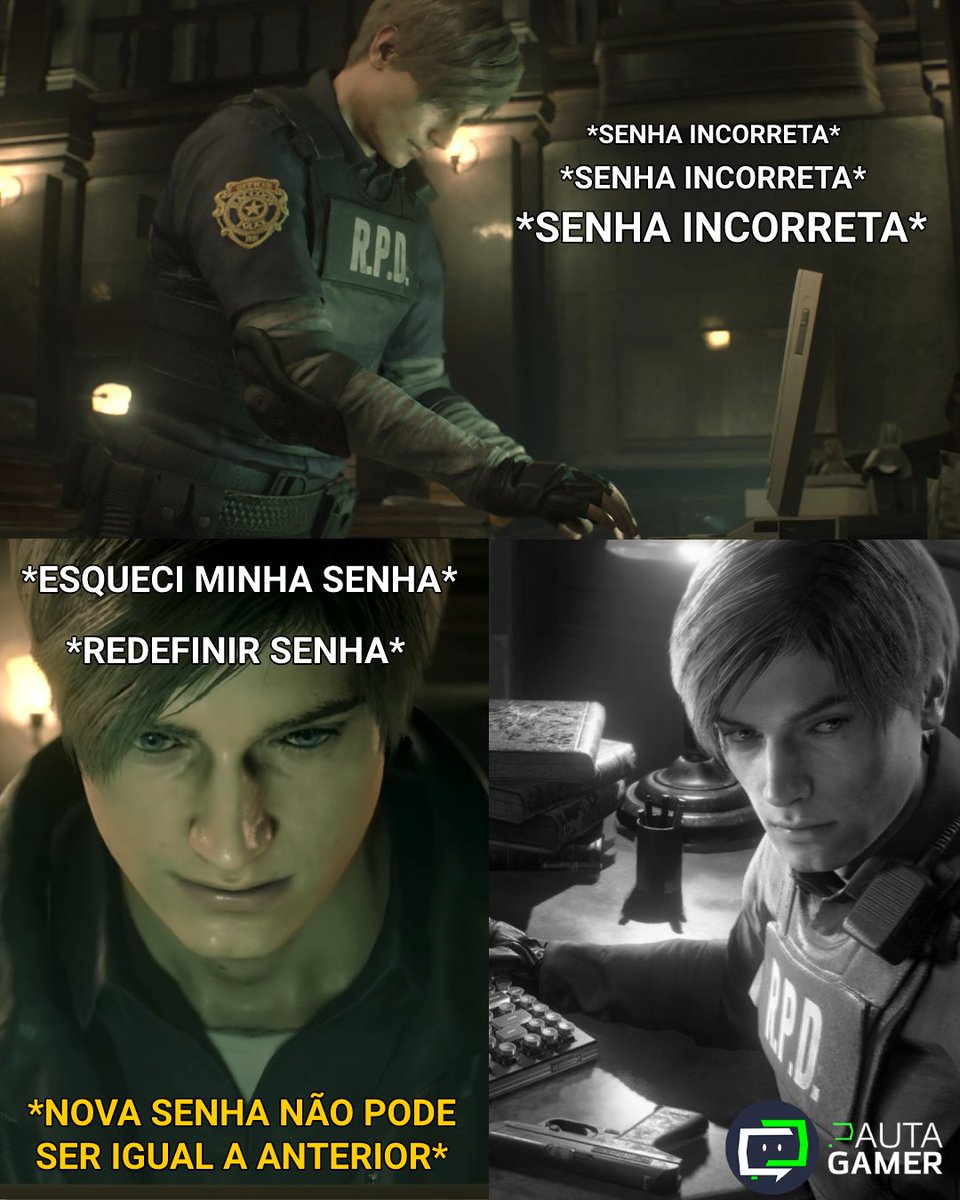 Pauta_Gamer's tweet image. Quem nunca? Vai entender… 🤷🏻
#memegamer #memegame #humor #piadas #piada #residentevil #memepautagamer #pautagamer