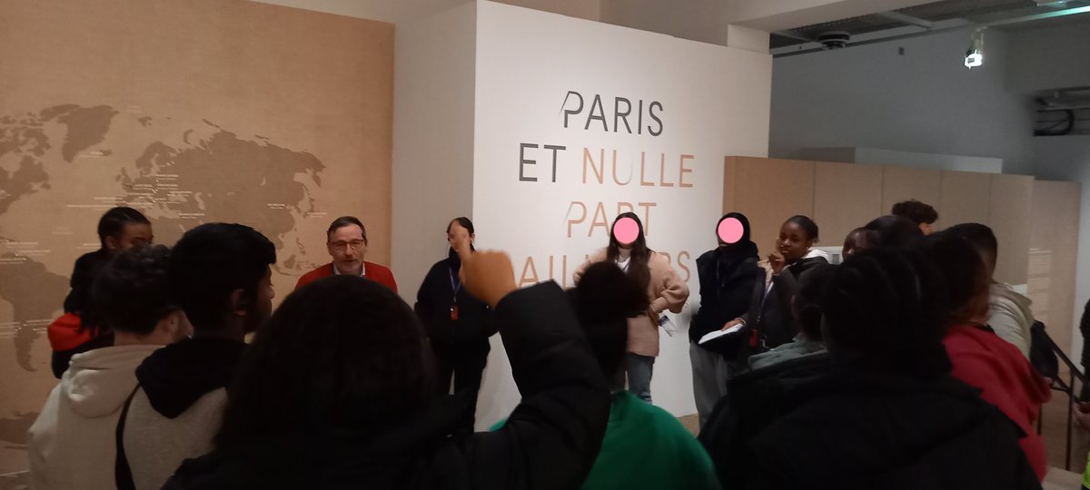 EsabacSuger's tweet photo. Exposition "Paris et nulle part ailleurs" au Musée National de l'Histoire de l'Immigration 

Pour aborder la question migratoire à travers les œuvres d'artistes étrangers passés par Paris
#Esabac 
@MNHIParis
@LyceeSuger https://t.co/cKT3lzfFJ0