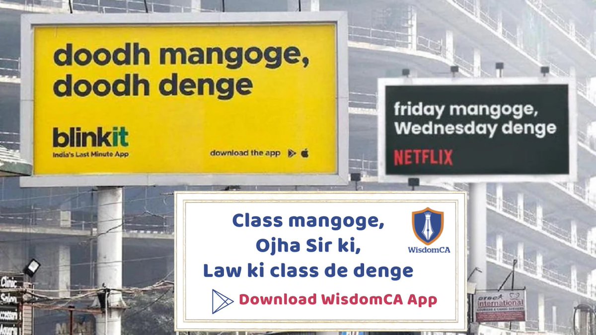 DarshCAClasses's tweet photo. Download WisdomCA App from Google Playstore
https://t.co/gp21L8X9O7

#cainter #caintermediate #cainterlaw #wisdomca #wisdomcaapp #ravindraojha #ravindraojhalawclasses https://t.co/oBsGbmj3At