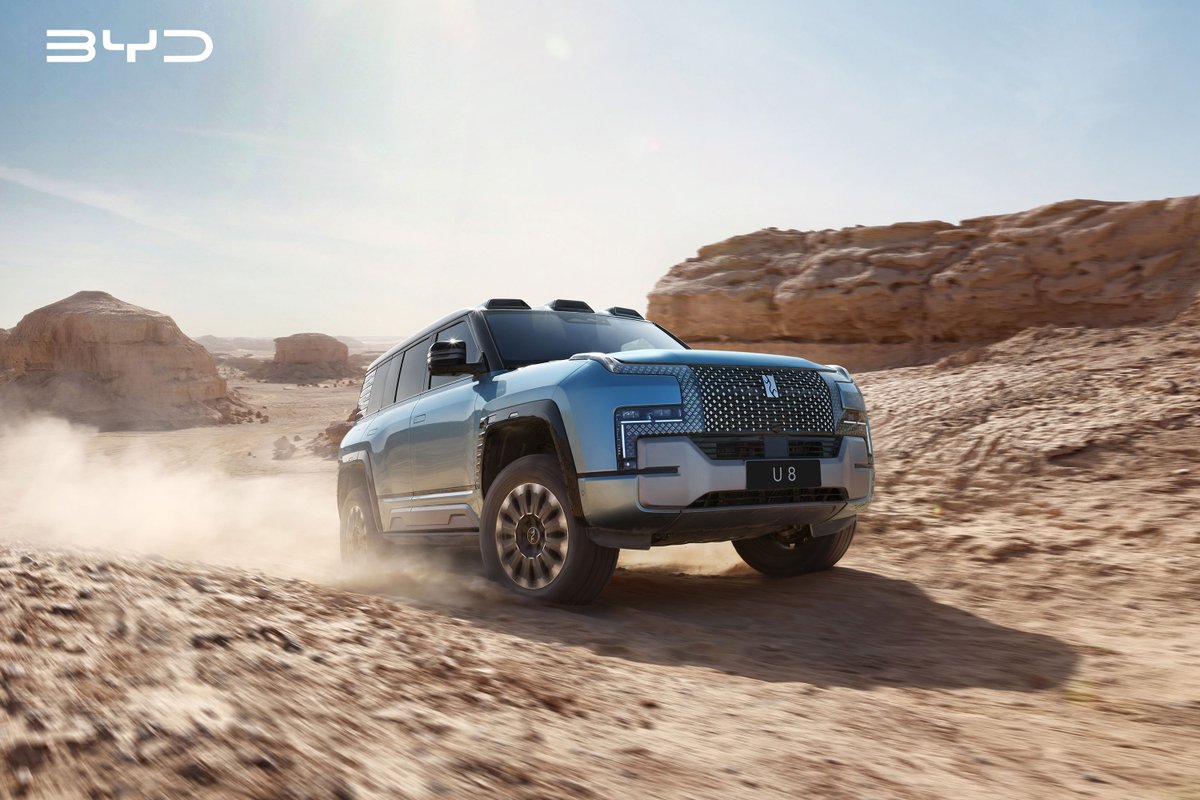 Introducing Our New Brand #YangWang

Our Supercar the #U9 &amp; Off-Road SUV #U8 

#BYD #BuildYourDreams