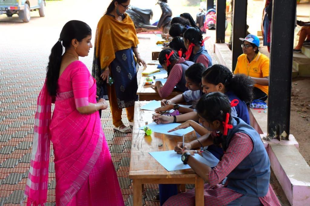 IaSouthern's tweet photo. “Education The key ingredient of life”.
As part of #Vidyanjali initiative multiple activities were conducted to motivate the specially abled students of Govt school #Thycaud, #Kerala by teachers & students of #ArmyPublicSchool #Thiruvananthapuram Military Station.
#ArmyDay 2023 https://t.co/yHspS54LIM