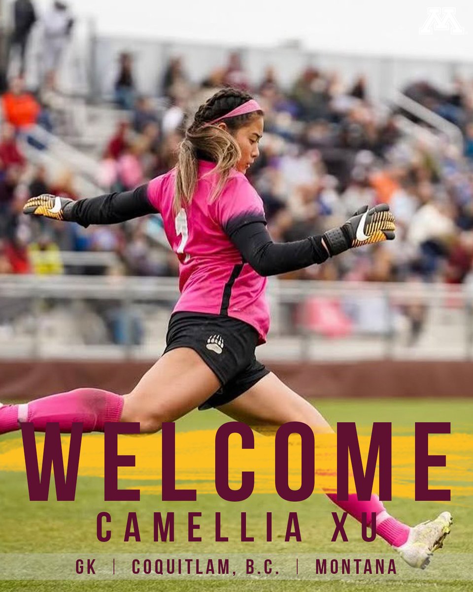 Minnesota Soccer (@gophersoccer) on Twitter photo ๐ฆ๐ถ๐ด๐ป๐ฒ๐ฑ ๐ฎ๐ป๐ฑ ๐๐ฒ๐ฎ๐น๐ฒ๐ฑ๐๏ธ
Welcome to Minnesota, <a href="/XuCamellia/">Camellia Xu</a>!ใฝ๏ธ
๐๏ธ z.umn.edu/8b38
#ThisIsHome | #Gophersใฝ๏ธ ๐ฆ๐ถ๐ด๐ป๐ฒ๐ฑ ๐ฎ๐ป๐ฑ ๐๐ฒ๐ฎ๐น๐ฒ๐ฑ๐๏ธ
Welcome to Minnesota, <a href="/XuCamellia/">Camellia Xu</a>!ใฝ๏ธ
๐๏ธ z.umn.edu/8b38
#ThisIsHome | #Gophersใฝ๏ธ