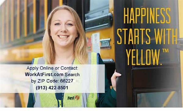 Our transportation provider, First Student, is hiring.
