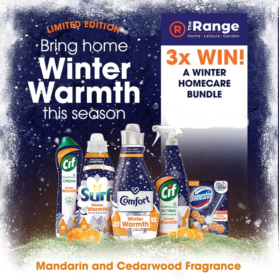 🎉GIVEAWAY🎉 😍👉 Enter now for your chance to #WIN a Winter Warmth Cleaning Bundle: 1. Like this 2. Retweet 3. Follow us 🛒 Can't wait to see if you've won? >>bit.ly/3TA4Jrp 🤞 Winner chosen at random. Ends 13/01/2023. Open to UK and ROI residents. T&Cs apply