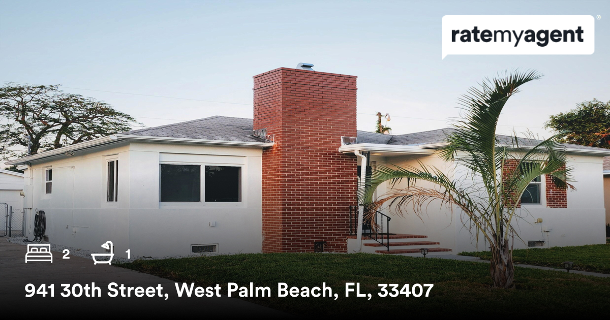 conley_real's tweet photo. 🛌 2 🛀 1
📍 941 30th Street, West Palm Beach, FL, 33407

My latest listing on #RateMyAgent.
 3012568
https://t.co/uMQRjDNsuY

...
#ratemyagent #realestate #Realty_ONE_Group_Innovation__West_Palm_Beach https://t.co/Ic5nWBRoAo