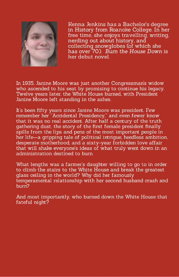 Finally, after all this time...BURN THE HOUSE DOWN is here! My debut alternate history book abt the 1st woman (and secretly queer) President in 1945, has been published! You can check it out here: amazon.com/dp/B0BQ9GFD1Z/…
#BookTwitter #indieauthors