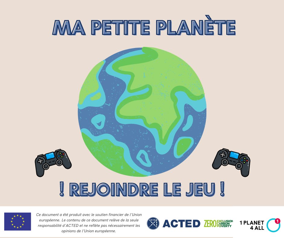 Rejoins dès le 23/01 la prochaine édition de Ma Petite Planète  - un jeu qui propose des défis écologiques à réaliser en famille, entre ami·e·s ou entre collègues pendant 3 semaines. Contribue à sauver la planète et inscris-toi ici : mapetiteplanete.org