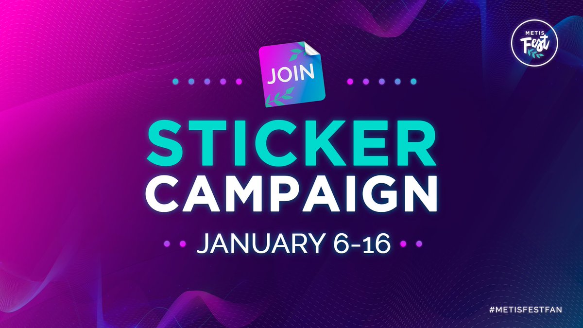 🔥 Call for Creative minds 💎

🏆WIN $100 USD in METIS 🏆

👉 Join Metis Fest Sticker Contest &amp; share a sticker design with Metis Fest logo

To be eligible:
1. Follow <a href="/MetisFest/">MetisFEST🌿</a>
2. Comment your design below 
3. Repost with #MetisFestFan

🏆 goes to most 🫶post!