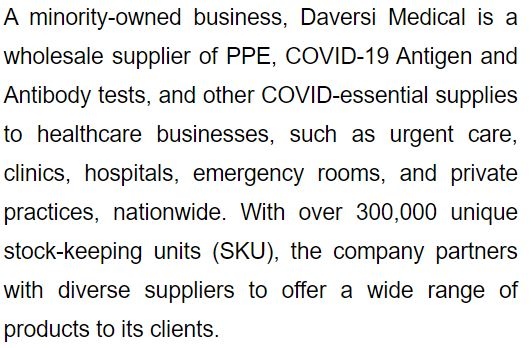 DaversiMedical's tweet photo. Daversi Medical offsets the impact of medical products
through its philanthropic efforts, contributing a certain
percentage of its annual sales to the Ocean Blue Project. #medicalsupplies #ppe #facemask  #love #juneteenth #blackownedbusiness #minorityownedbusiness #oceanbluepr... https://t.co/cJvgqxpAt3