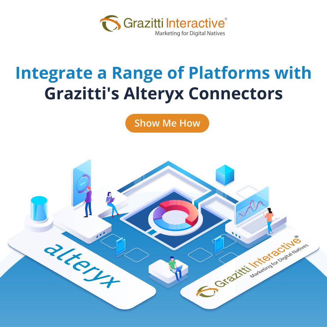 Grazitti's tweet image. Integrating online platforms with Alteryx connectors enables you to access the data you need in one place with speed and ease. Learn more, here.

👉 rb.gy/dnsiz0 👈

#AlteryxConnectors #DataAnalytics #Grazitti