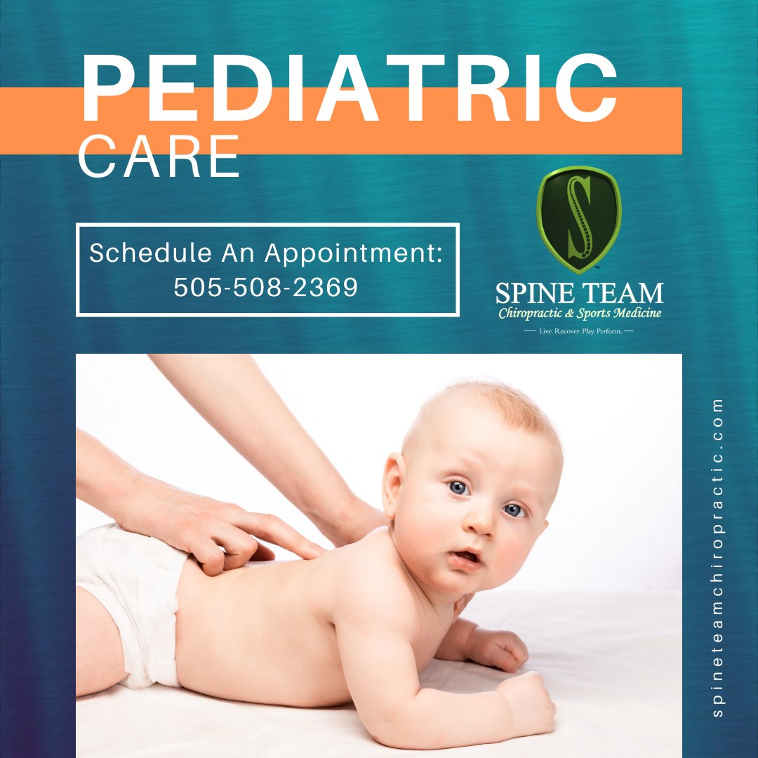 STCSportMed's tweet photo. Before a child can weight bear, the infant/child spine is most adaptable to correction. It’s vital to ensure the bones/muscles/ligaments will respond to the stress of upright posture. 👶 Info: https://t.co/04pIVB3bIS

#SpineTeamChiro #adjustment #chiropractor #abq #abqchiro https://t.co/Zd7dC4HoFC