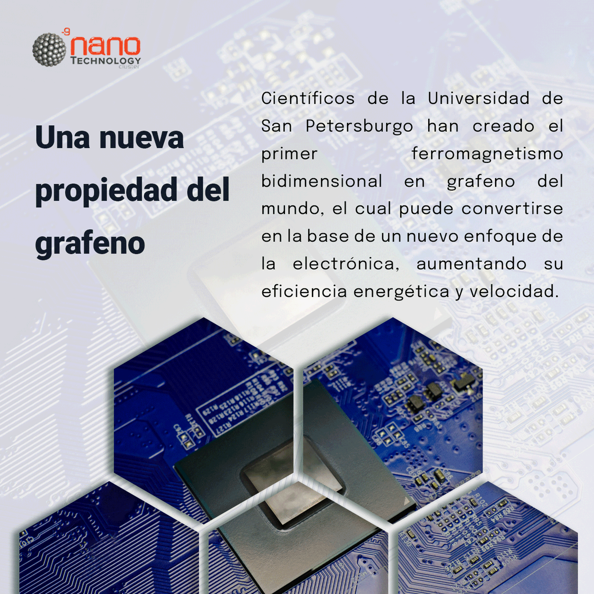 clusternano's tweet image. El grafeno, una modificación bidimensional del carbono, es el más liviano y resistente de todos los materiales bidimensionales disponibles en la actualidad, y también es altamente conductivo. 

Conoce más, aquí: bit.ly/GrafenoMagneti…

#ClusterNano #Grafeno #Magnetismo