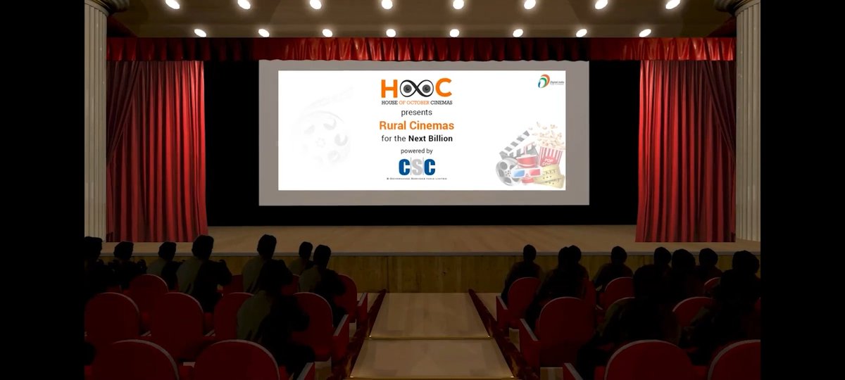 Nitheesh0894's tweet image. Rural Cinemas for the next Billion..
First Time in the history of India..
Powered by CSC .