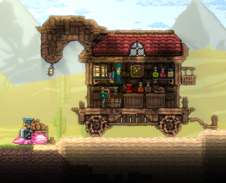r/Terraria on Twitter ""Horse" Carriage http//redd.it/104wsn6"