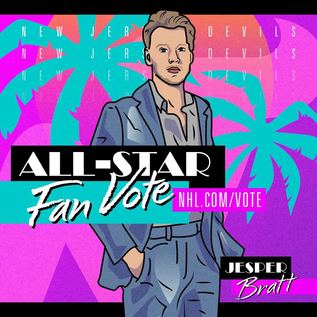 NJDevils's tweet photo. One more chance to win! This time, RT to cast your vote for Bratt and enter to win a signed puck by Jesper.

#NHLAllStarVote Jesper Bratt
#NHLAllStarVote Jesper Bratt
#NHLAllStarVote Jesper Bratt
#NHLAllStarVote Jesper Bratt
#NHLAllStarVote Jesper Bratt https://t.co/gZ3IzMZvlv