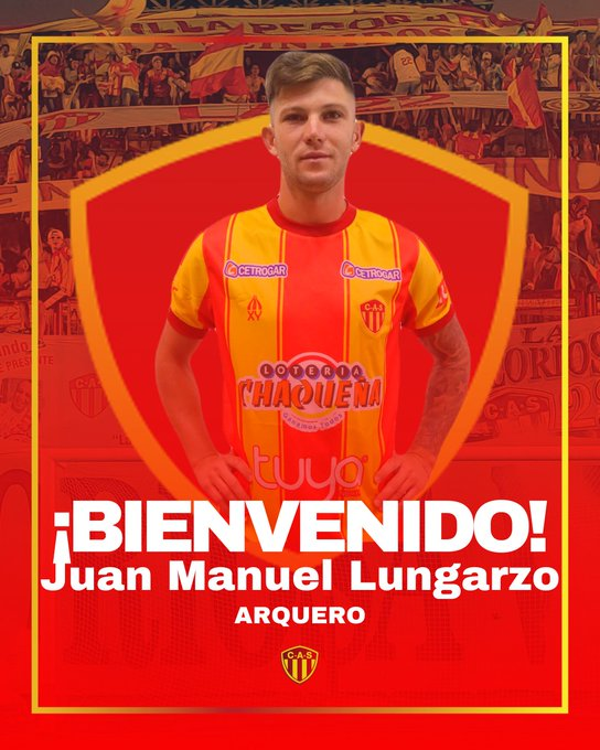 FederalSomos's tweet image. OFICIAL | #CASR🔴🟡 | #Refuerzos💪
-Sarmiento sumó 2⃣ nuevos refuerzos para esta nueva temporada de #FederalA🏆⚽️. Se tratan del
▪️Juan Manuel Lungarzo, 30 años, Arquero,
Proviene de Flandria.
▪️Agustín Gómez, 20 años, Arquero, proviene de las inferiores de River.