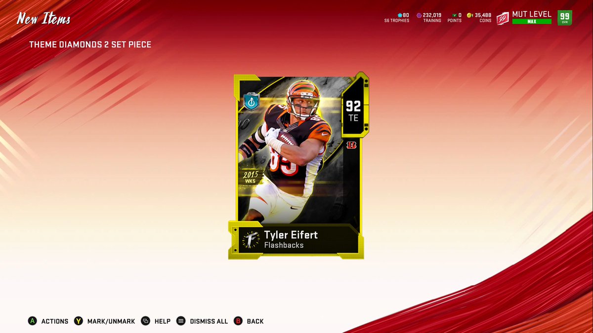 Loaded up some previous Maddens last night to look at playoff and TOTY sets. 

Went into #madden20 and decided to do some TD2 rerolls, came across this gem. 

IYKYK