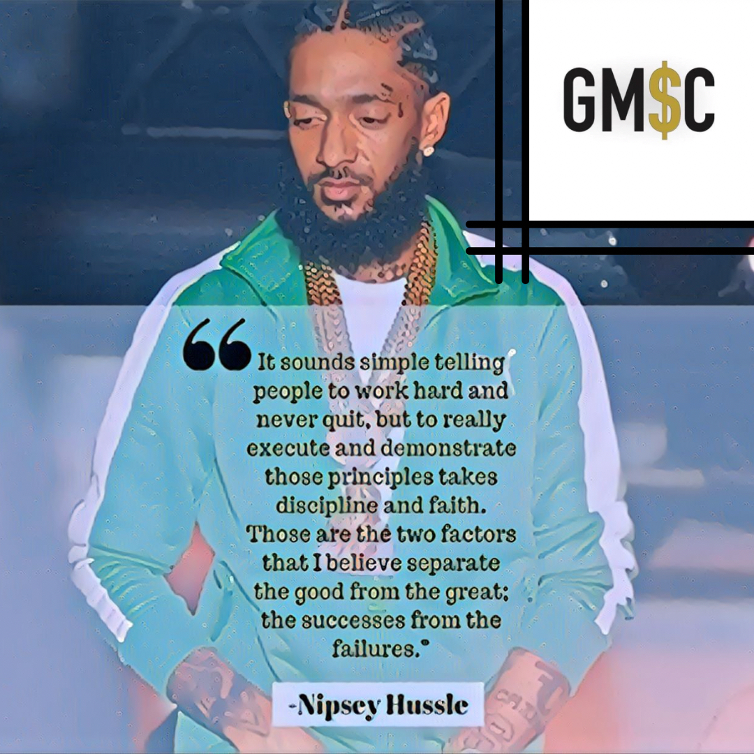 GMSCteam's tweet photo. Discipline and faith. You have to believe in yourself!

Get Money Stay Committed 💰

#dicipline #faith #believeinyourself #nipseyhussle #hiphop #Inspire #follow #like #rap #music #nftdegen #NFTs #founderbricks #BAYC #MAYC #Dogecoin https://t.co/gfwn3i3BvT