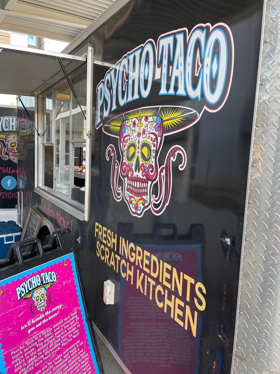 ValirHealth's tweet photo. It's Food Truck Friday at Valir Health and we have Psycho Taco here dishing out some amazing food for our amazing staff (and anyone else who wants some) https://t.co/h6K0MNDLks