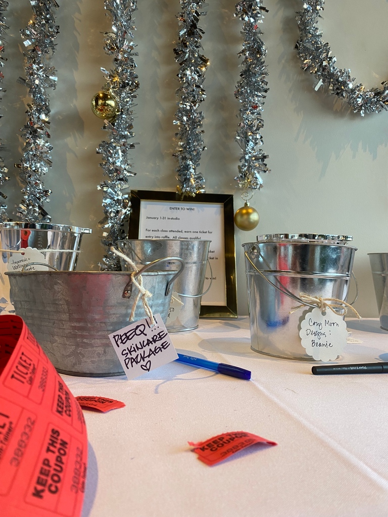 ANOTHER GIVEAWAY!

Lotus House of Yoga is currently giving each class attendee a raffle ticket to win special prizes! More visits is more tickets! We're excited to give another Holiday Box away in this raffle! 

Check out Lotus for cycling, flow, power, and sculpt yoga.