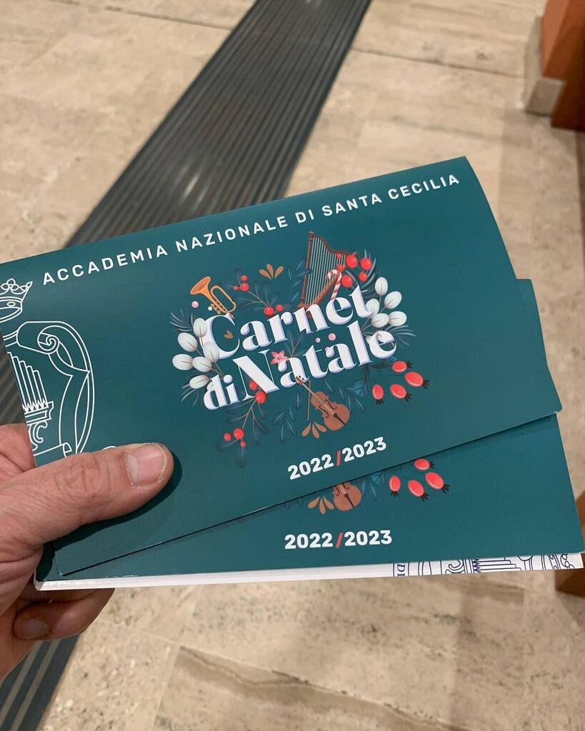 All’ultimo minuto ma presi. 5 concerti sinfonici di @accademiadisantacecilia a un prezzone! #sinfonica #coro #orchestra instagr.am/p/CnFOPeeNZQl/