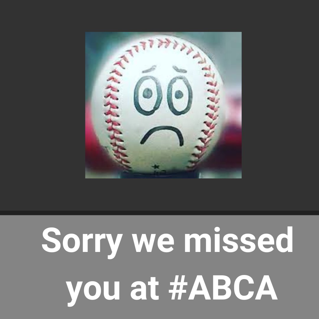 tannertees Sorry we couldn't join everyone for
#ABCA2023. Attendees can give us a call or email and
we'll hook you up to get you what you need.

#tannertees #baseballcoach