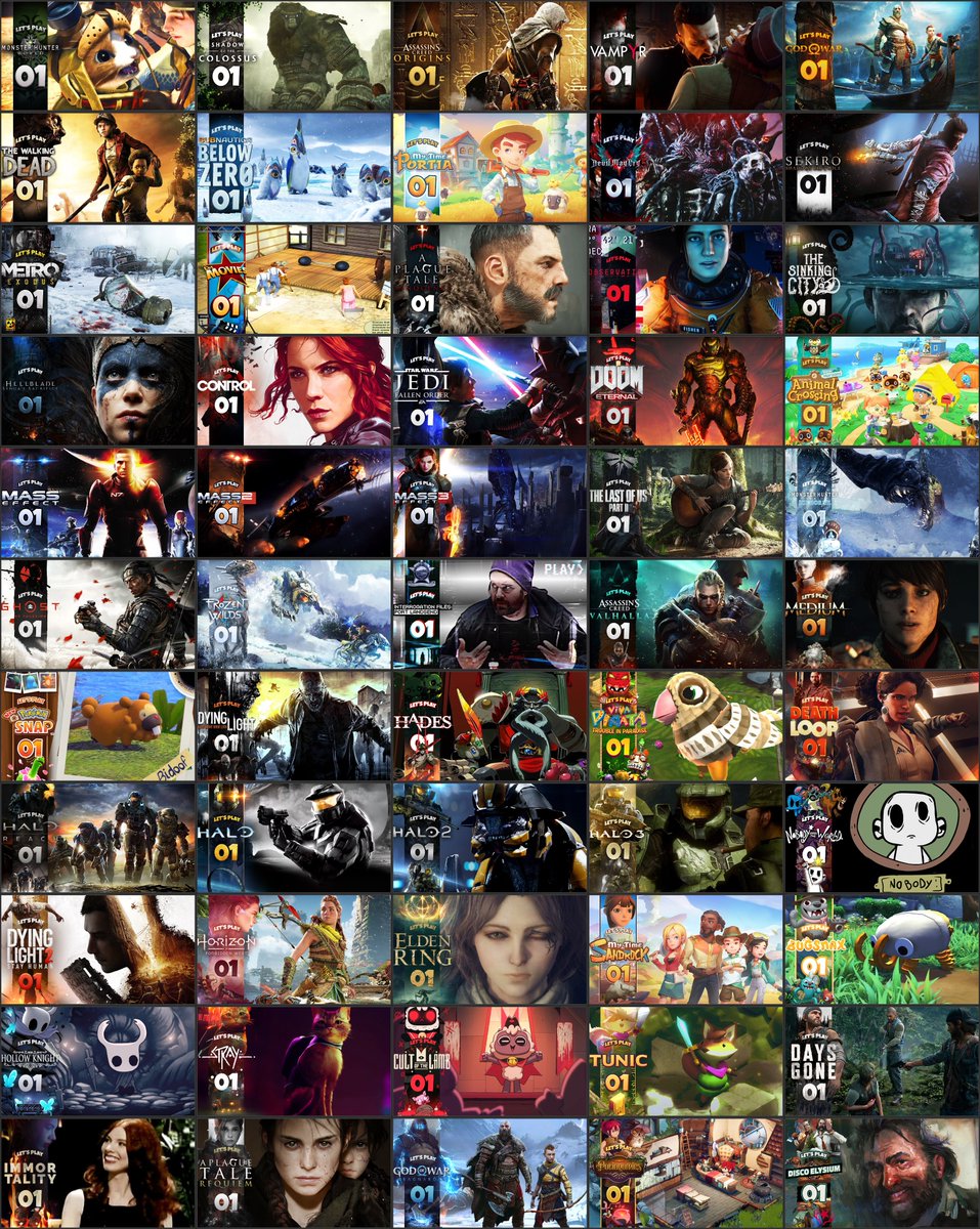 New year, new series! Shameless plug reminder about my second channel where you can watch all of the below series.
Yes I only run the channel so I can make fancy thumbnail banners. 💀
youtube.com/channel/UCUCWk…