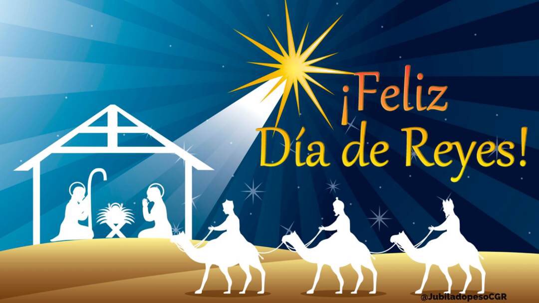 Este #6Enero desde #JubiladosCGR les deseamos un feliz día de reyes.