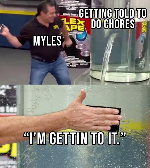 Easily bought yourself an extra 5 minutes