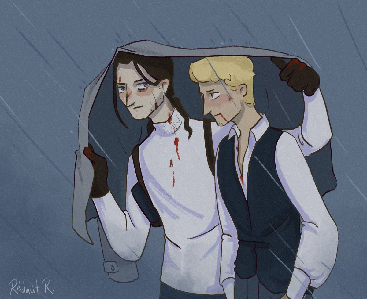 guapitoR's tweet photo. [My shitty art from 2021-22]: Some oc stuff and an old cover

#originalcharacter #fanart https://t.co/XTwCp18Myf